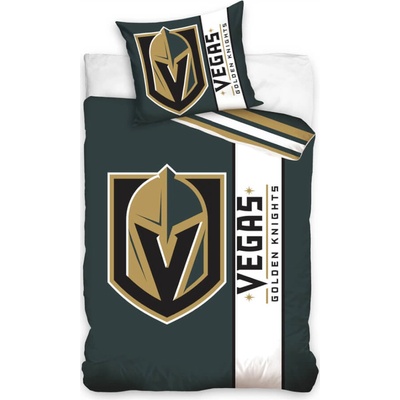 BedTex Obliečka Hokejová NHL Vegas Golden Knights Belt šport hokej nhl čierna 140x200