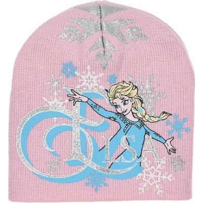 Dievčenská zimná čiapka Frozen HS4192 svetlo ružová