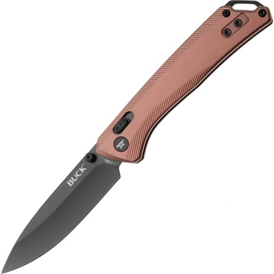 Buck Nomad, Burnt Bronze D2, Aluminum, Crossbar Lock BU-0700BRS