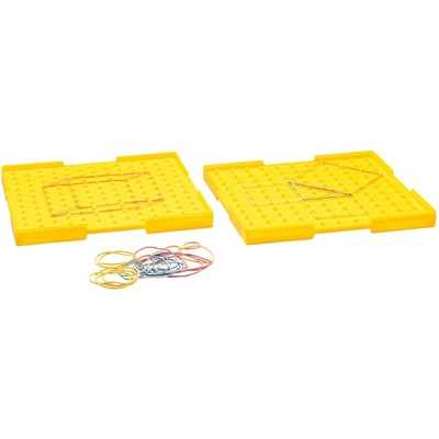 Wissner Geometrická deska oboustranná žlutá velká