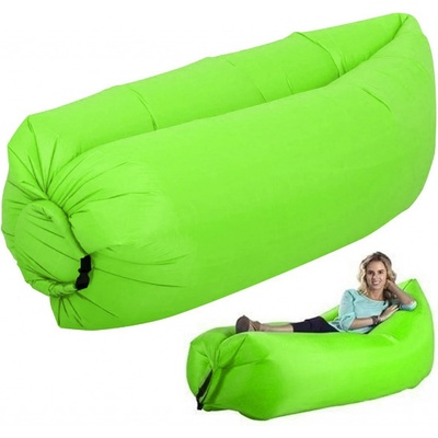 LazySofa No.120 Nafukovacia pohovka Lazy Bag 250x70cm zelený