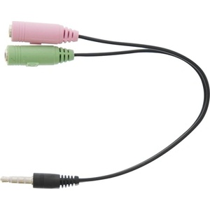 T'nB Кабел TnB, от 3.5mm жак(м) към 2x 3.5mm жак(ж), черен