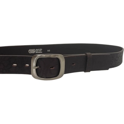 Penny Belts kožený opasek 99V240 hnědý
