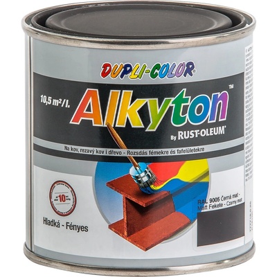 Alkyton Hladký lesk 0,75 l černá