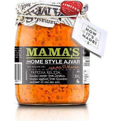 Mama's ajvar jemný 550 g