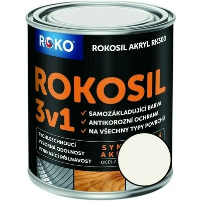 Rokosil akryl 3v1 0,6L BÍlá 1000