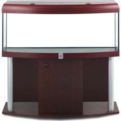 Diversa Comfort vypuklý akvarijný komplet plastový kryt čierny 240 l