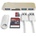 Satechi USB-C USB Hub - мултифункционален хъб за свързване на допълнителна периферия за компютри с USB-C (златист)