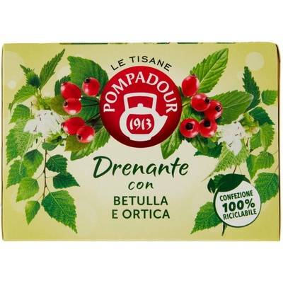 Pompadour bylinný čaj breza a žihlava 15 ks
