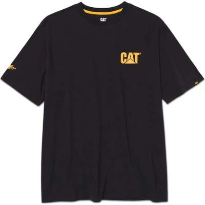 Caterpillar Graphic Tee černé pánské triko pohodlné moderní krásný potisk CAT