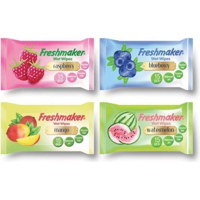 Freshmaker fruits vlhčené utierky malé 15 ks