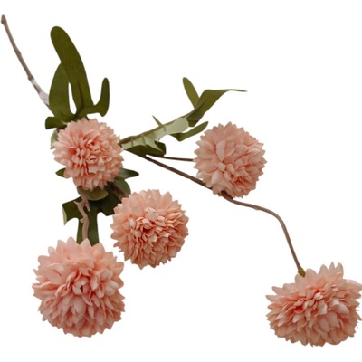 Chryzantéma mini stvol 50 cm - pudrově růžová