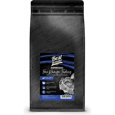 Best Breeder Deluxe Dog Free Range Turkey Small Breed Senior 0,1 kg