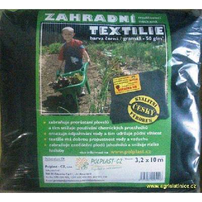 Agrikol netkaná textílie 3,2 x 10 m černá