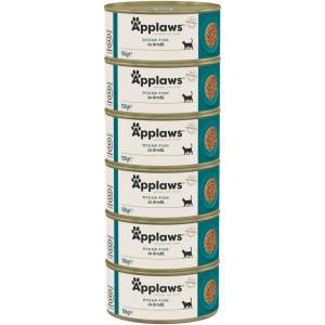 Applaws Консерва за котки с морски риби в бульон 6 x 156 г