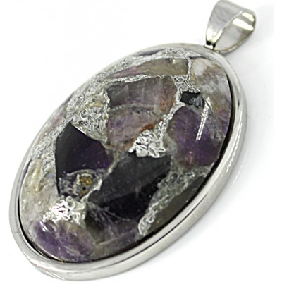 Foxette Quartz amethyst Přívěsky JF 0221