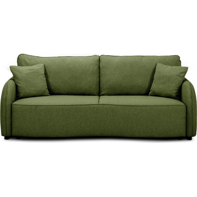 PGS Триместен разтегателен диван bari, Маслиново зелено (hfpgsbaria140017)