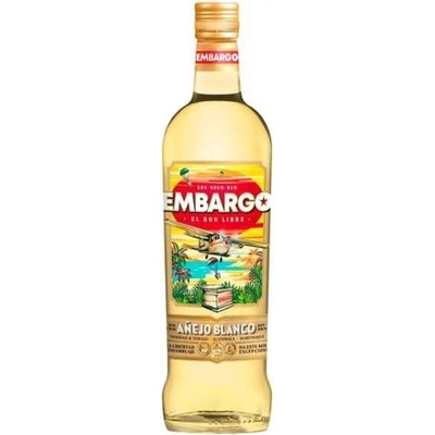 Embargo Añejo Blanco 40% 0,7 l (čistá fľaša)