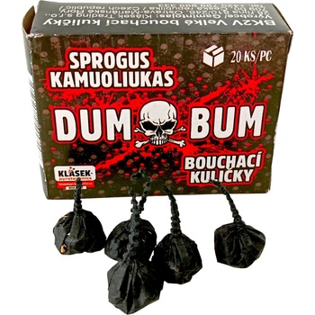 DUMBUM velké bouchací kuličky 20 ks