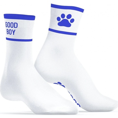 Kinky Puppy Ponožky Good Boy bavlněné ponožky s tlapkami modré