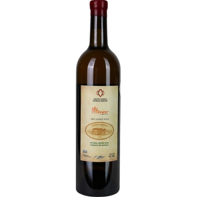 Tchotiashvili Mtsvane Rcheuli Qvevri 2018 Bílé 13,5% 0,75 l (holá láhev)