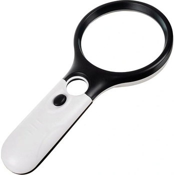 Izo x is 22670 Lupa s LED podsvícením 70 mm + 15 mm 3 x + 8 x