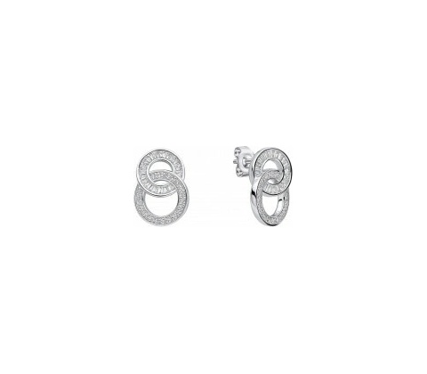 Diamonfire strieborné náušnice E6602