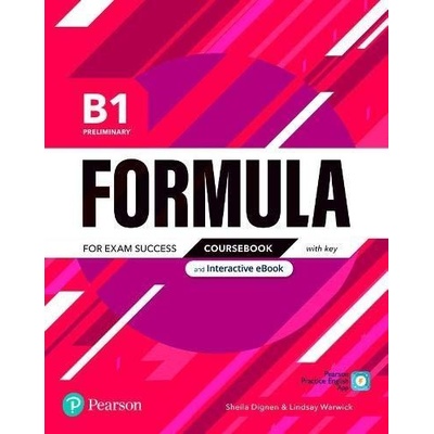 Formula B1 Preliminary Coursebook with key with student online resources + App + eBook