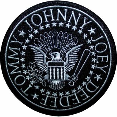 Nažehlovačka Ramones - Presidential Seal Black, Čierna,Univerzálna