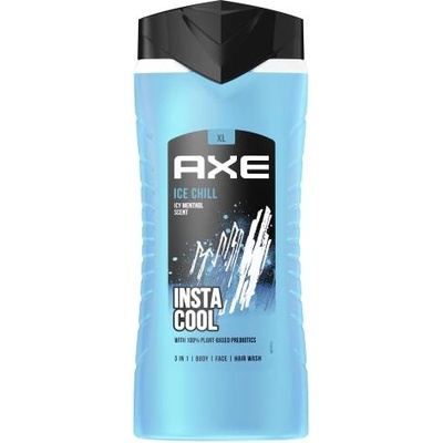 AXE Ice Chill 3in1 душ гел с аромат на лимон и мента 400 ml за мъже