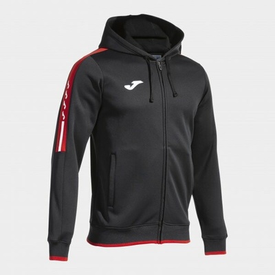 Joma Olimpiada Zip-up Hoodie čierna červená