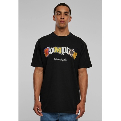 Mister Tee Тениска Compton L. A. Oversize Tee black XXLUB-MT2459-00007 - Тъмносив, размер 4XL