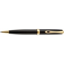 Diplomat D40203040 Excellence A2 Black Lacquer Gold