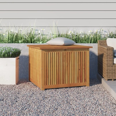 Vidaxl Zahradní úložný box 75 x 75 x 58 cm masivní akáciové dřevo 316498 HangarStore