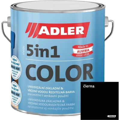 ADLER Slovensko 5 in 1 Color 2,5 l čierna