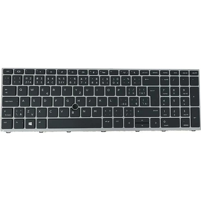 DeTech Klávesnice pro notebook HP 650 G4, CZ