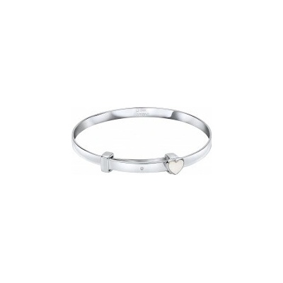 D for diamond Detský strieborný náramok s diamantom B5577P