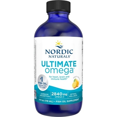 Nordic Naturals Ultimate Omega Liquid 2840 mg [119 мл] Лимон