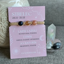 Marole Strelec (Lapis Lazuli, Citrín, Avanturín) 52749616120136