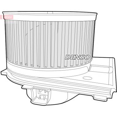 Vnútorný ventilátor DENSO DEA02005