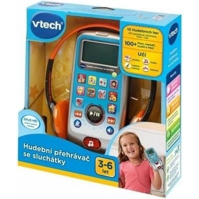 Vtech Hudební přehrávač se sluchátky CZ