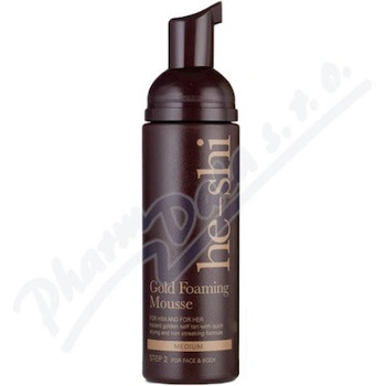 he-shi Gold Foaming Mousse samoopalovací pěna 150 ml