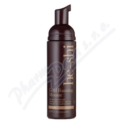 he-shi Gold Foaming Mousse samoopalovací pěna 150 ml – Zbozi.Blesk.cz
