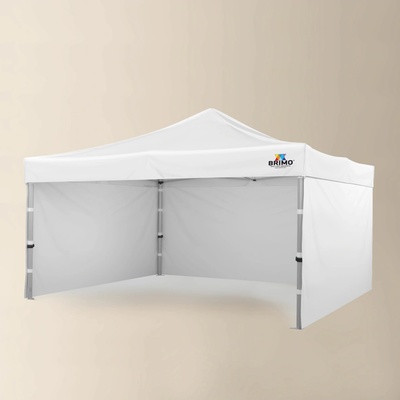 Brimo Promo stánok Premium Alu 4 x 4 m biely