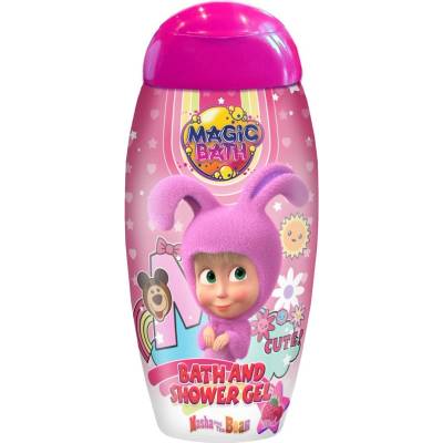 Magic Bath Bath & Shower Gel Гел за душ и вана за деца Raspberry 200ml