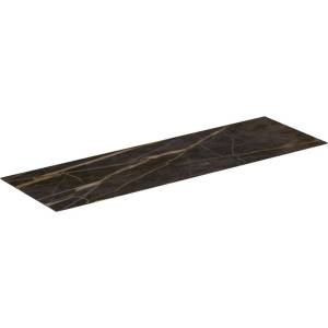 Ideal Standard Керамичен плот за мивка Ideal Standard Atelier Conca 160 см, черно мраморно покритие (T4202DG)
