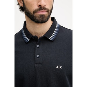 Giorgio Armani тениска с яка мъжка памучна (XM002326.AF13026)
