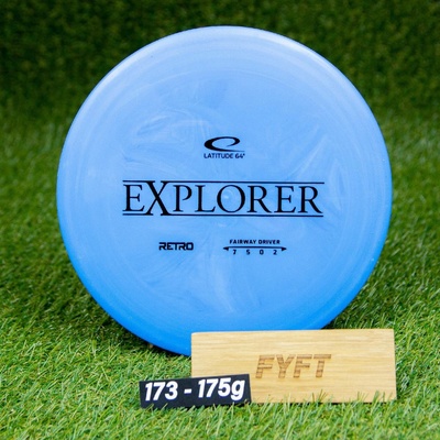 Latitude 64 Explorer - Retro Modrá