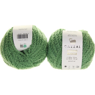 Gazzal Merino Boucle 3769 zelená