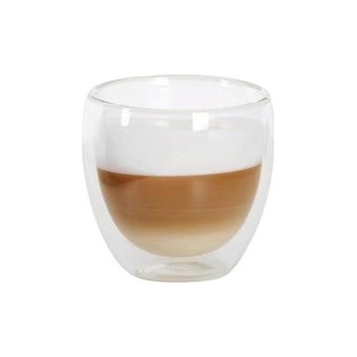 TORO Sklenený hrnček Cappuccino dvojité borosilikátové sklo 280 ml
